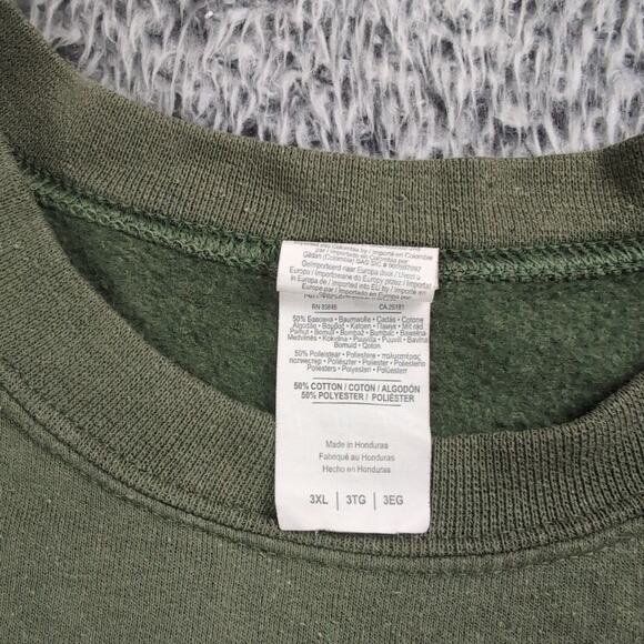 San Diego Zoo Wild Animal Park Sweater Adult 3XL XXXL Green Souvenir Pullover - Picture 2 of 6